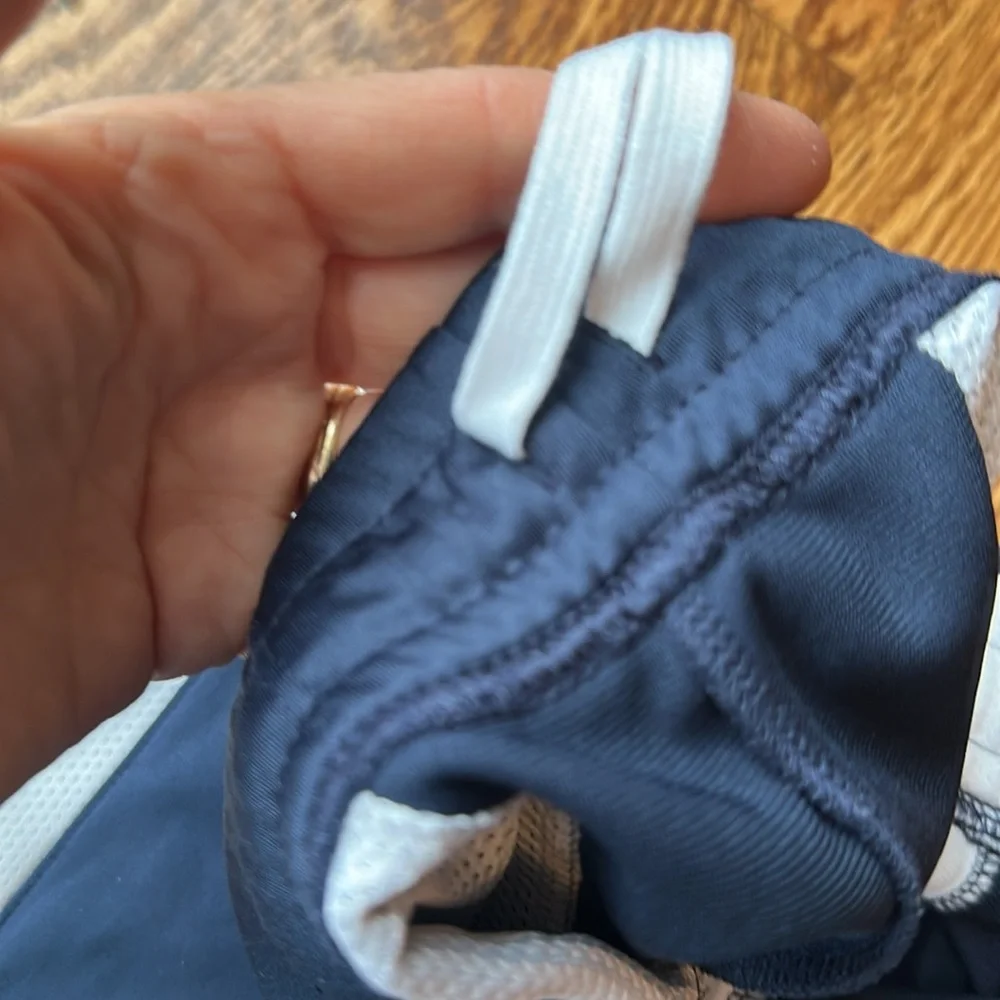 Kids Nike Dri-Fit Navy and White Athletic Pants, Size Small